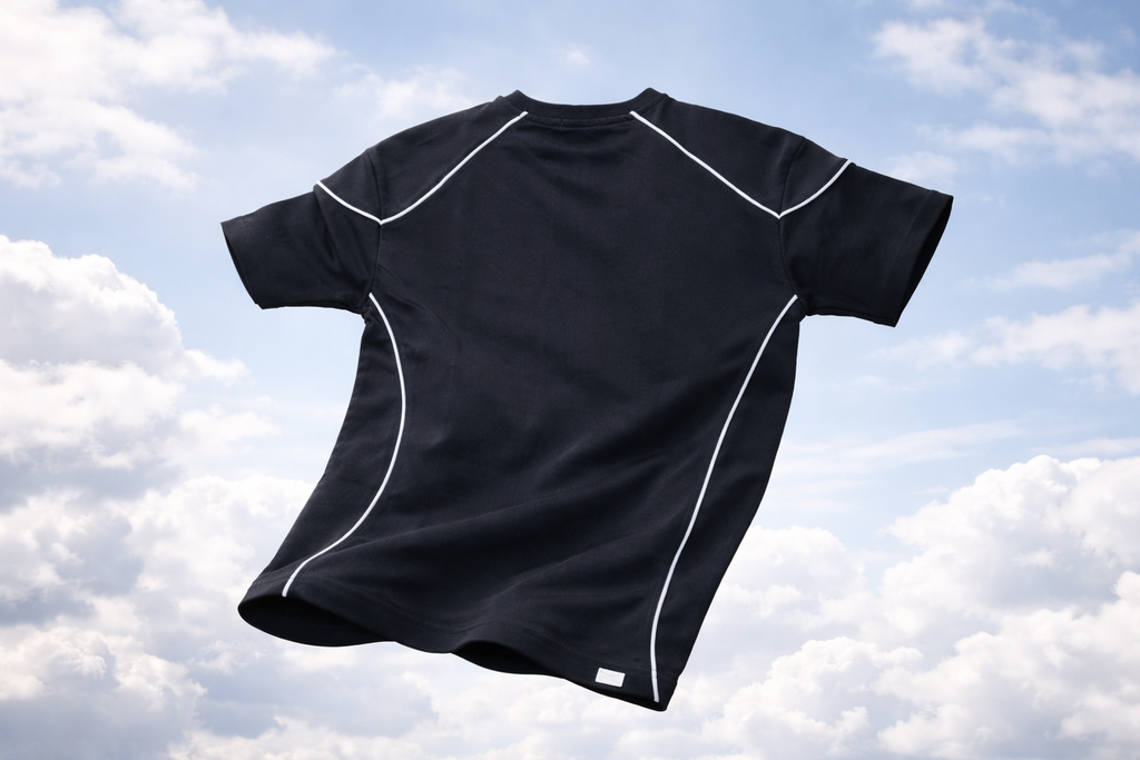 Serve Club Premium Black T-Shirt