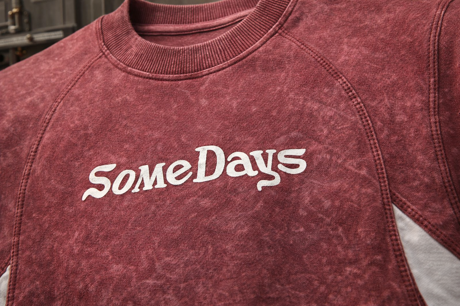 Vintage Acid Wash Oversized Crewneck