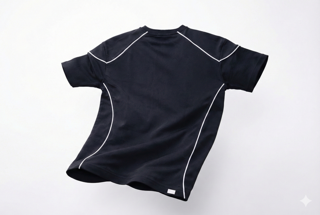 Serve Club Premium Black T-Shirt