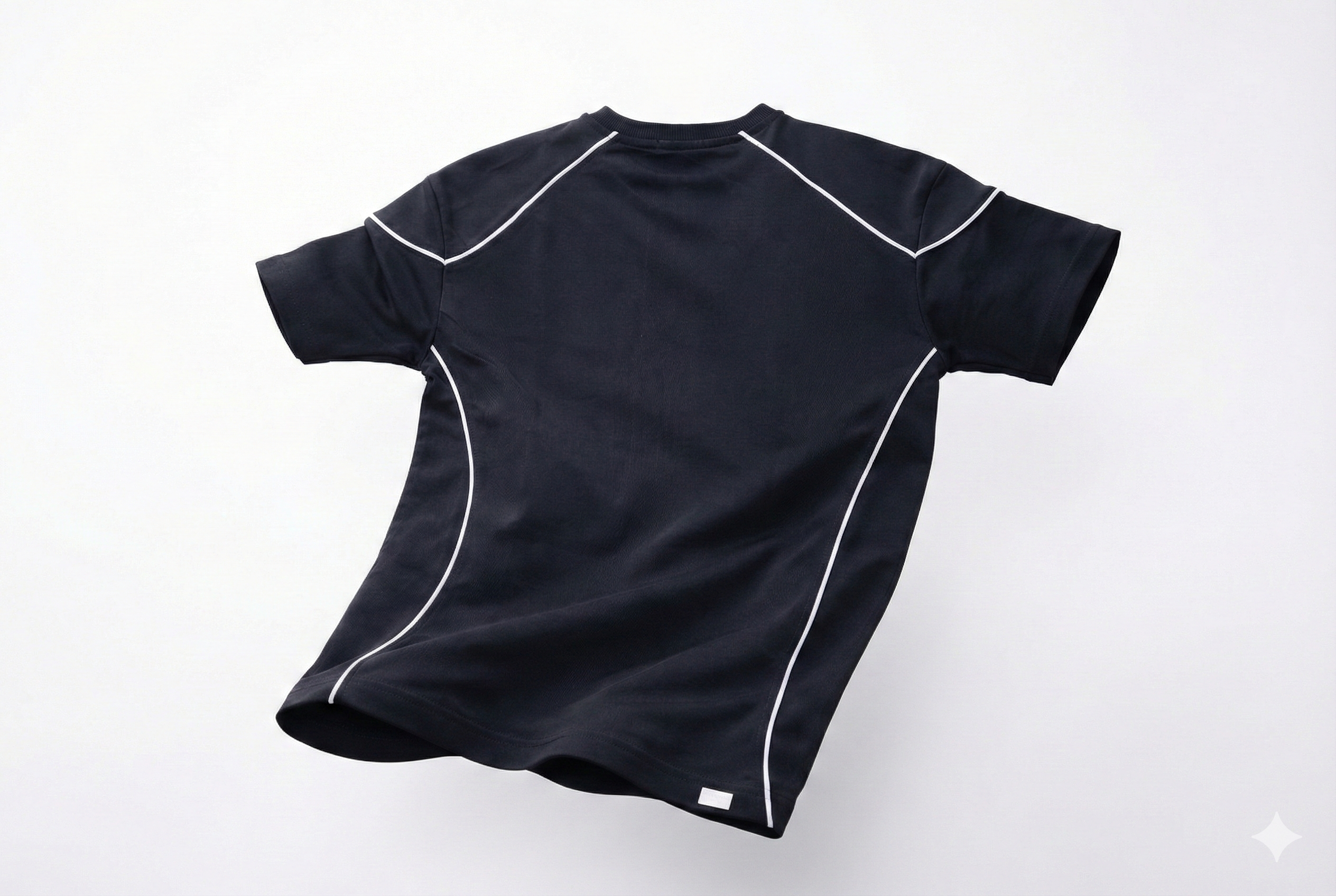 Serve Club Premium Black T-Shirt