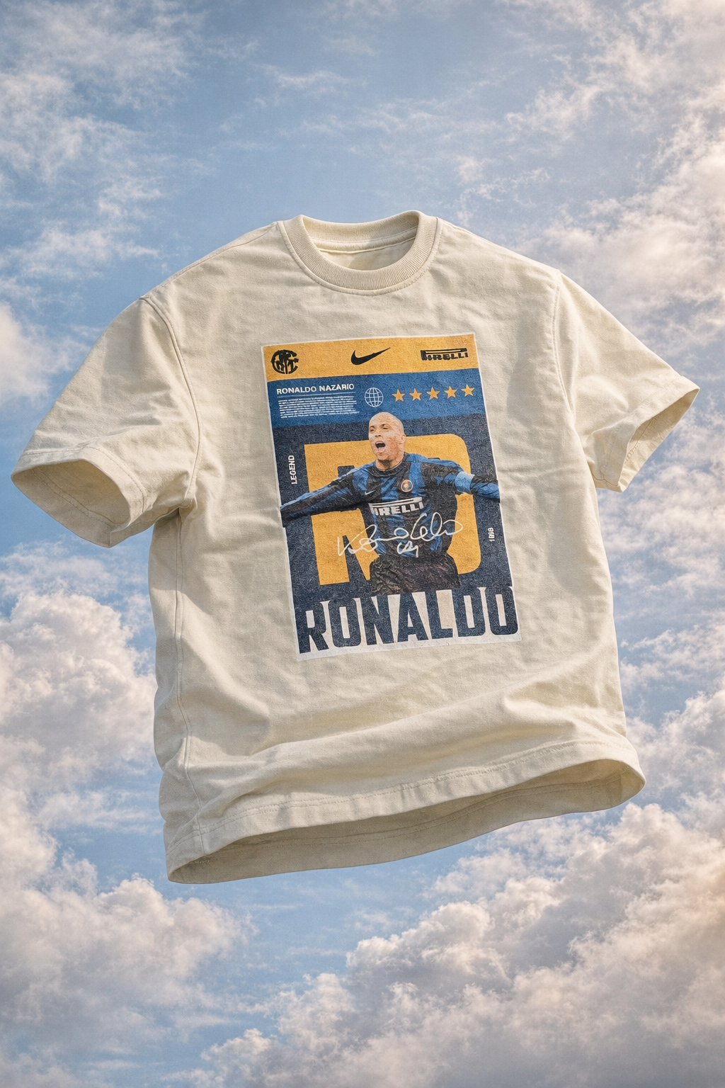 The Phenomenon Tee | R9 Vintage Tribute | Cream